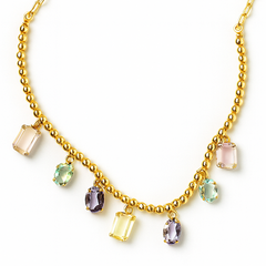 COLAR RAINBOW CHARMS