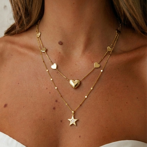 COLAR HEART LINE
