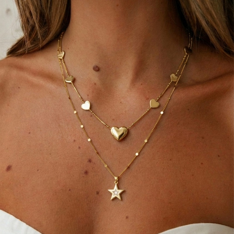COLAR HEART LINE