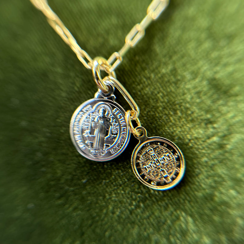 COLAR MEDALHA SÃO BENTO