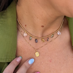 COLAR RAINBOW CHARMS