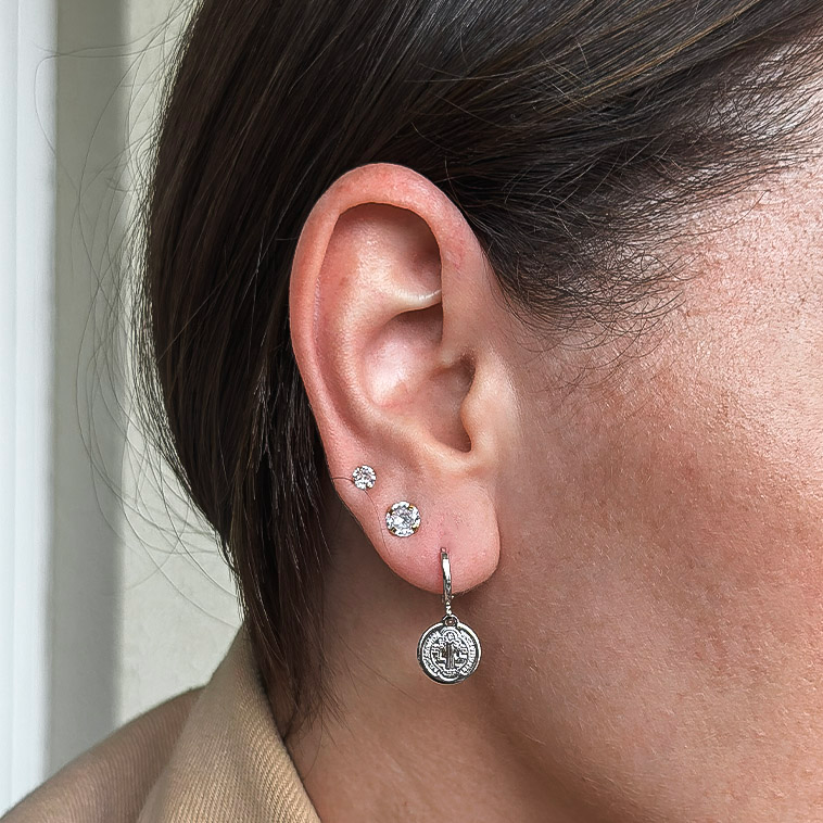 ARGOLA MEDALHA SÃO BENTO