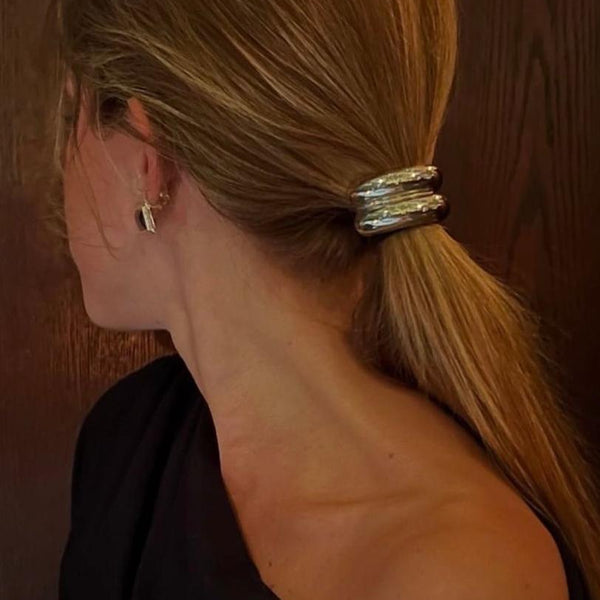 ELÁSTICO PARA CABELO DUPLO MARTELADA M (5 cm)