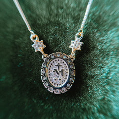 COLAR MEDALHA N.S. DAS GRAÇAS CLASSIC