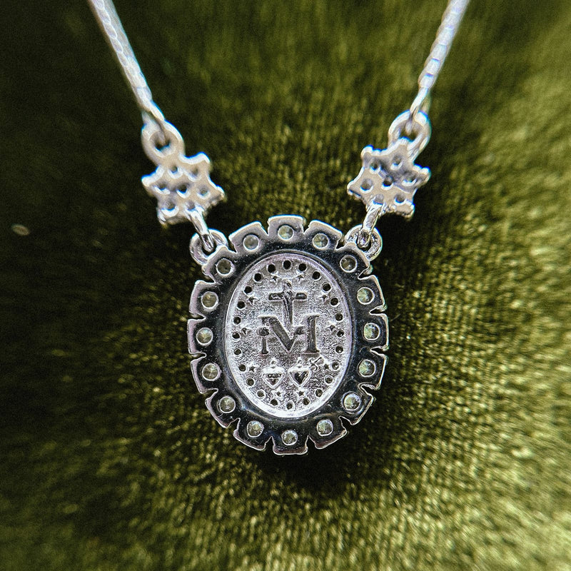 COLAR MEDALHA N.S. DAS GRAÇAS CLASSIC